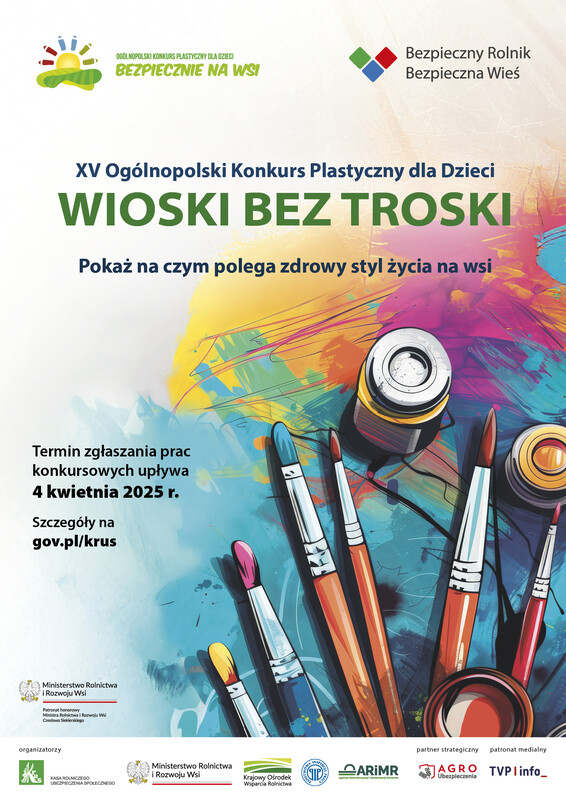 zapraszamy do udziału w xv ogólnopolskim konkursie plastycznym „wioski bez troski”!