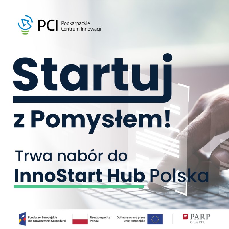 startuj z pomysłem - innostart hub polska: zdobądź do 40 000 na rozwój swojego pomysłu! 