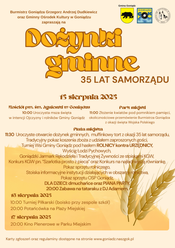 dożynki gminne