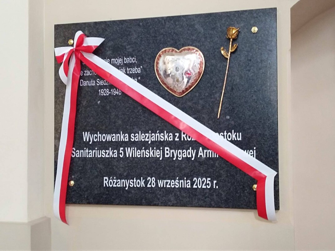 uroczystość odsłonięcia tablicy „serce dla inki” w bazylice pw. ofiarowania najświętszej maryi panny w różanymstoku
