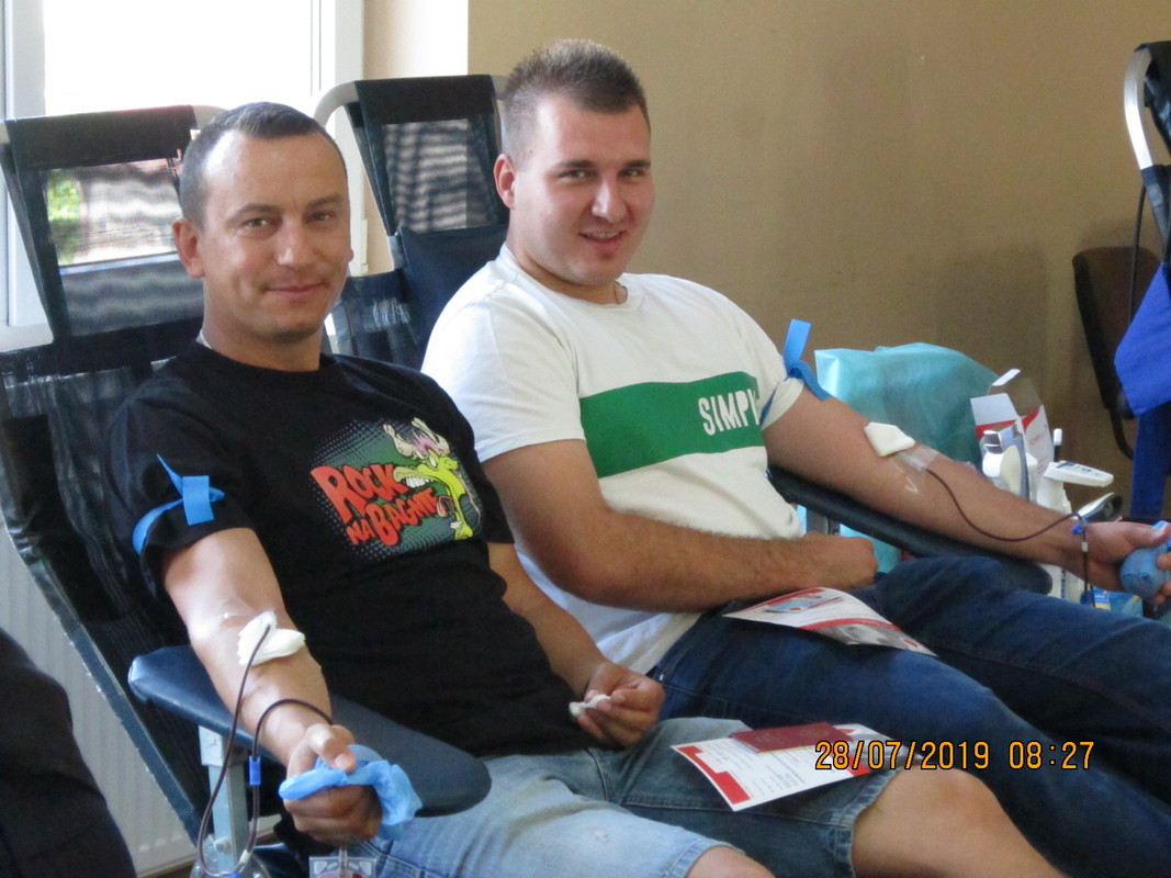 lipcowa akcja honorowego oddawania krwi