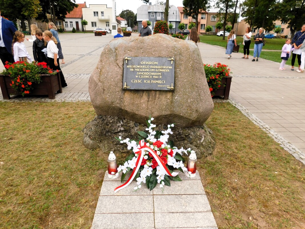 obchody 86. rocznicy wybuchu ii wojny światowej w goniądzu