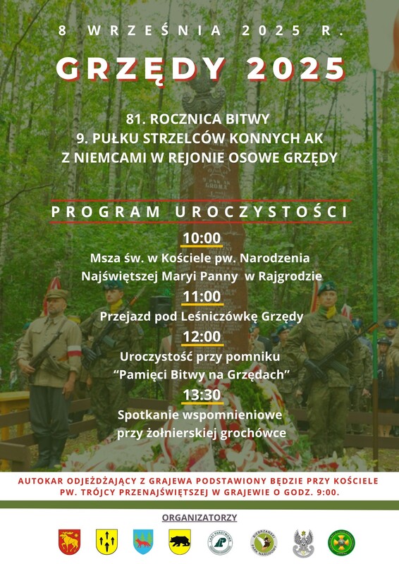 obchody rocznicy bitwy z 1944 roku na grzędach