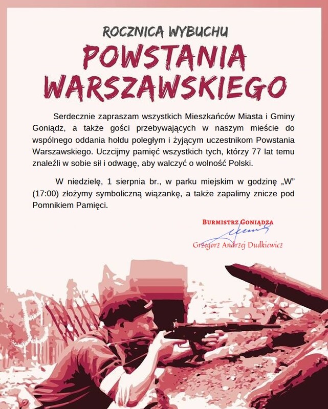 77. rocznica powstania warszawskiego