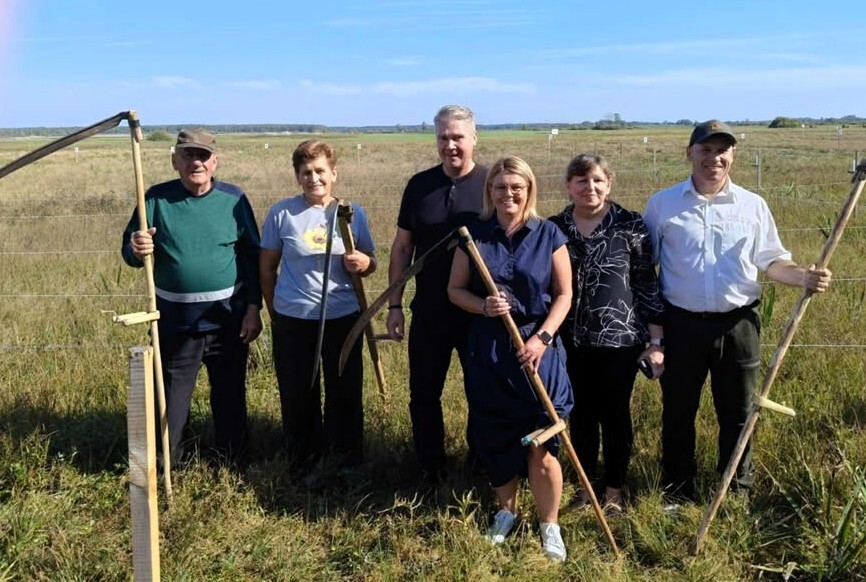 xx mistrzostwa świata w koszeniu bagiennych łąk dla przyrody – „biebrzańskie sianokosy”
